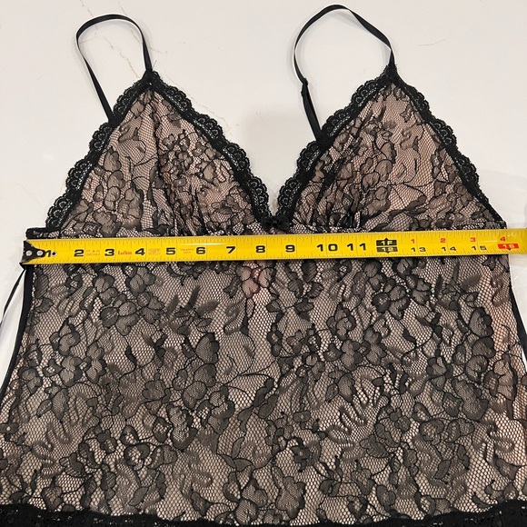 Oscar De La Renta Pink Label Lace Slip Dress | Medium - Picture 7 of 7
